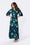Patricia Dress (Green Ground) - Dress - Yakira Bella