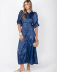 Patricia Dress (Green Pattern) - Dress - Yakira Bella