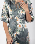 Patricia Dress (Green Pattern) - Dress - Yakira Bella
