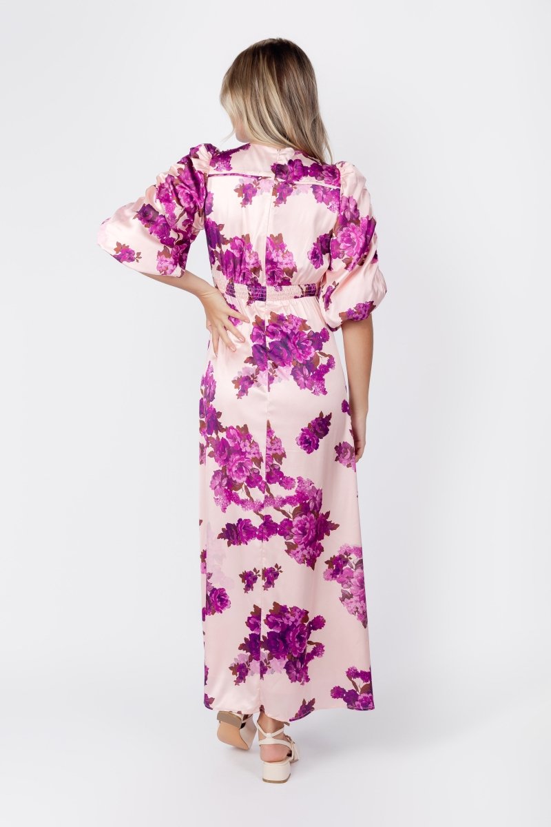 Patricia Dress (Pink Purple) - Dress - Yakira Bella