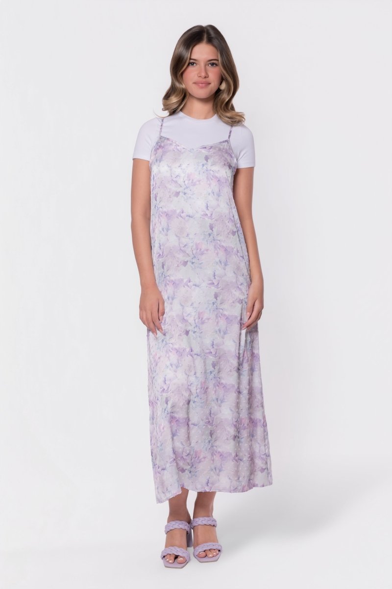 Paula Dress (Pink/Sage) - Dress - Yakira Bella