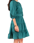 PEARL DRESS (Teal) - Dress - Yakira Bella