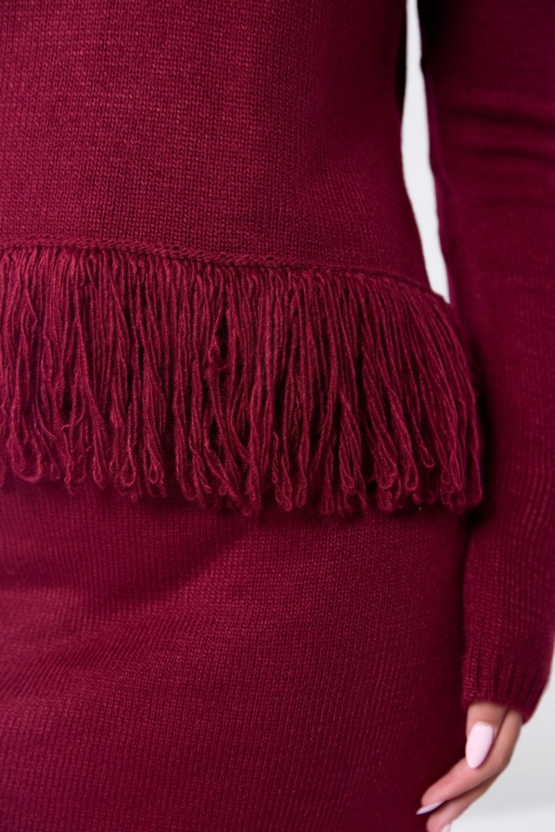 Perry Top (Burgundy) - Top - Yakira Bella