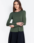 PHOEBE TEE (OLIVE) - Top - Yakira Bella