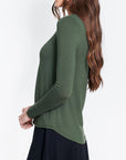 PHOEBE TEE (OLIVE) - Top - Yakira Bella