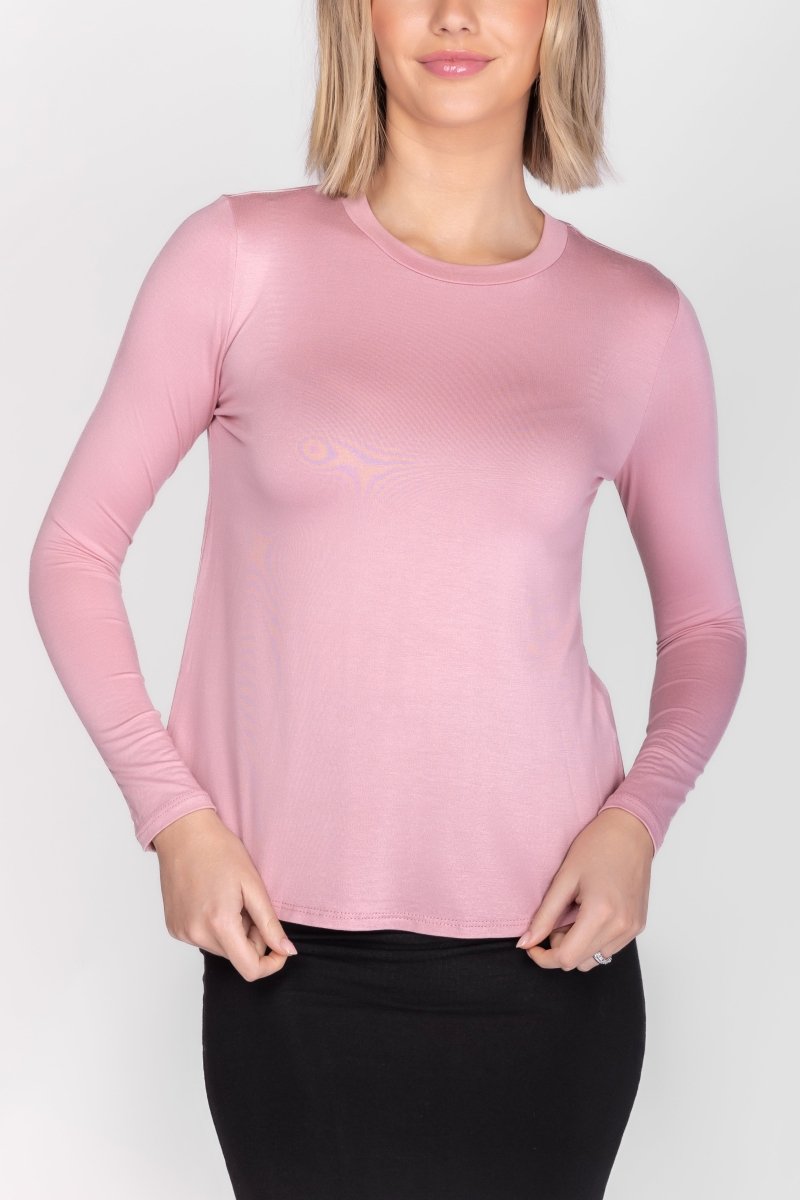 PHOEBE TEE (PINK BLUSH) - Top - Yakira Bella