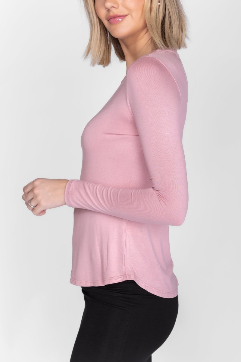 PHOEBE TEE (PINK BLUSH) - Top - Yakira Bella