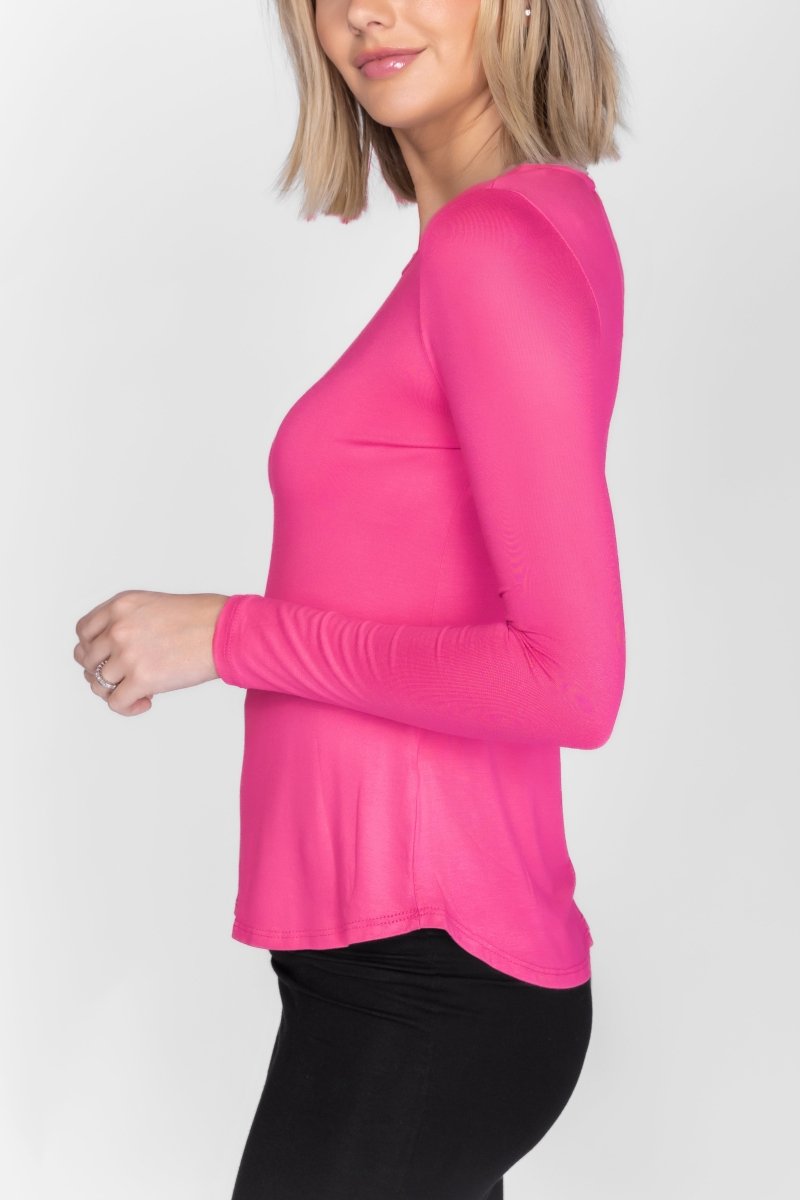 PHOEBE TEE (PINK) - Top - Yakira Bella