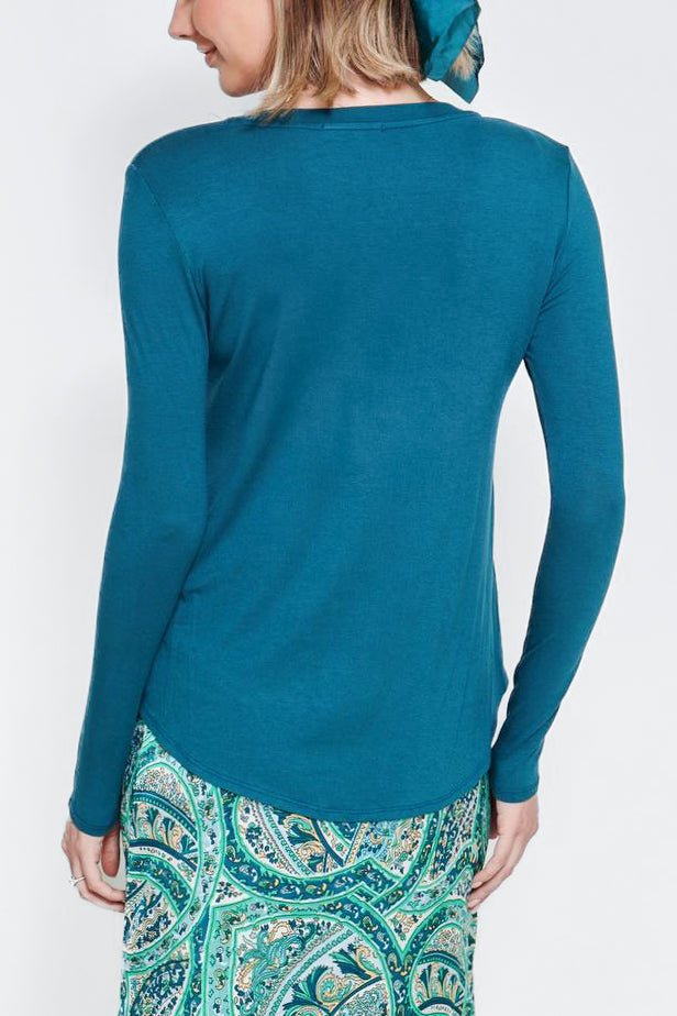 PHOEBE TEE (TEAL) - Top - Yakira Bella