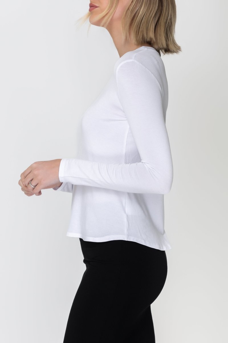 PHOEBE TEE (WHITE) - Top - Yakira Bella