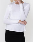 PHOEBE TEE (WHITE) - Top - Yakira Bella