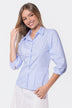 Pia Top (Blue Stripe)