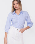 Pia Top (Blue Stripe) - Top - Yakira Bella