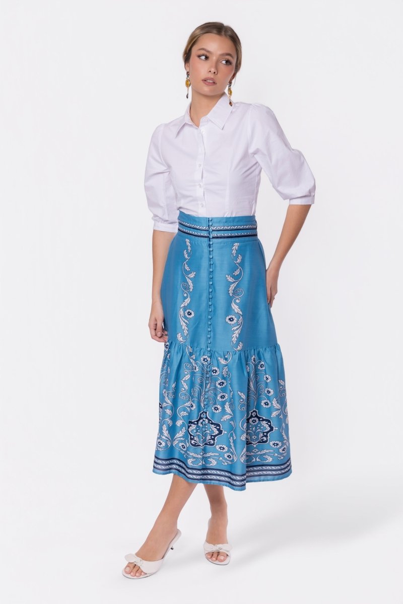 Pia Top (White) - Top - Yakira Bella