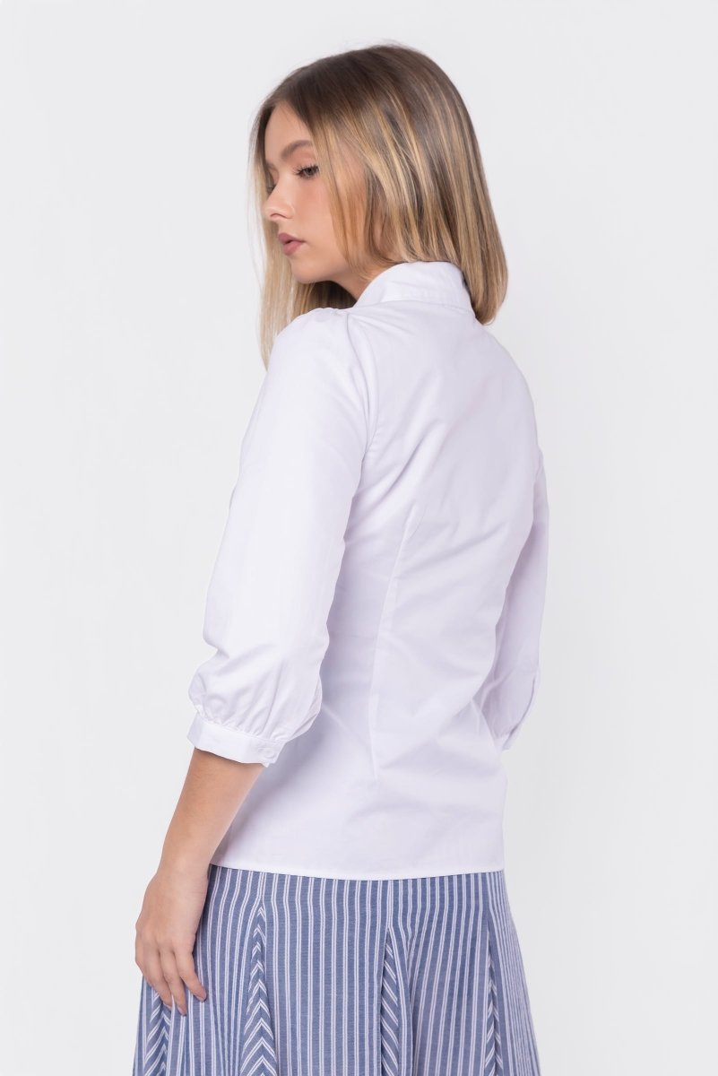 Pia Top (White) - Top - Yakira Bella