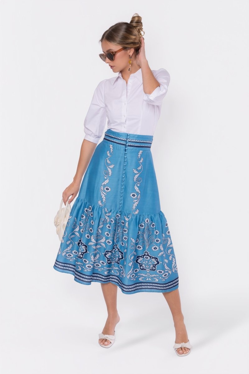 Pia Top (White) - Top - Yakira Bella
