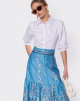Pia Top (White) - Top - Yakira Bella