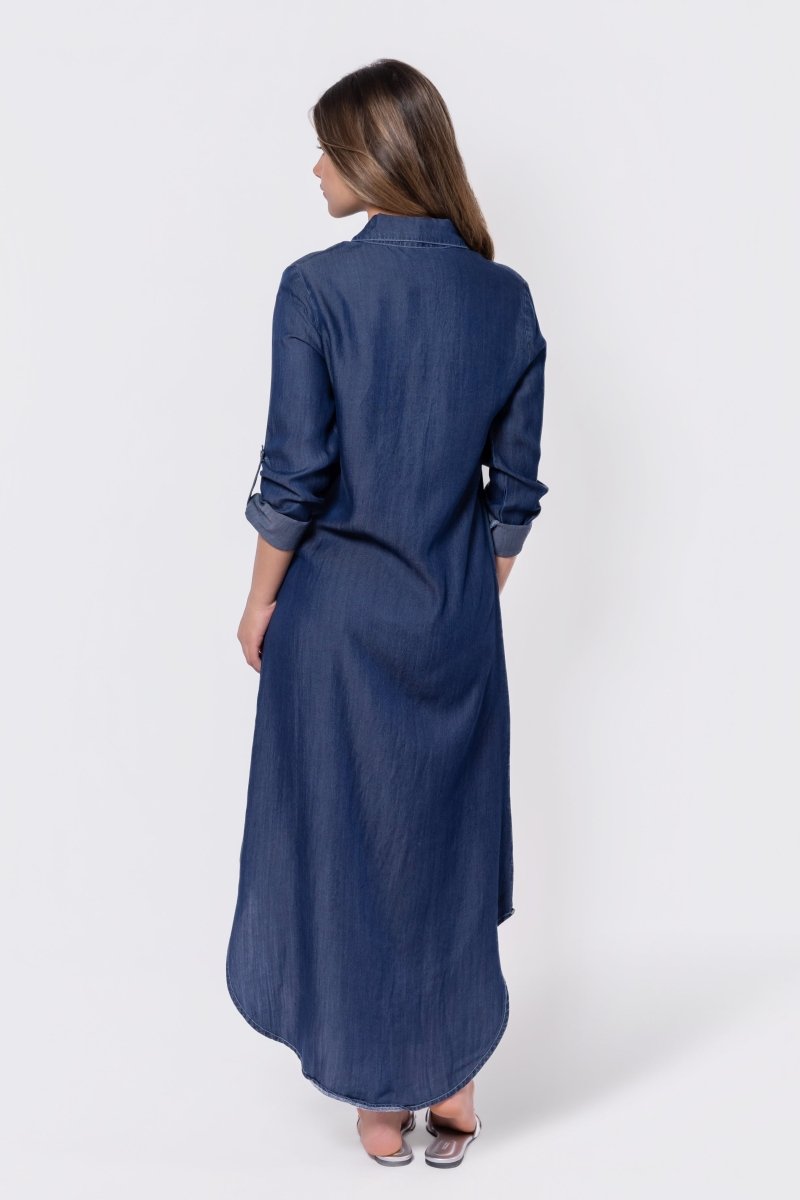 Piper Dress (Blue) - Dress - Yakira Bella