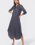 Piper Dress (Dark Grey) - Dress - Yakira Bella