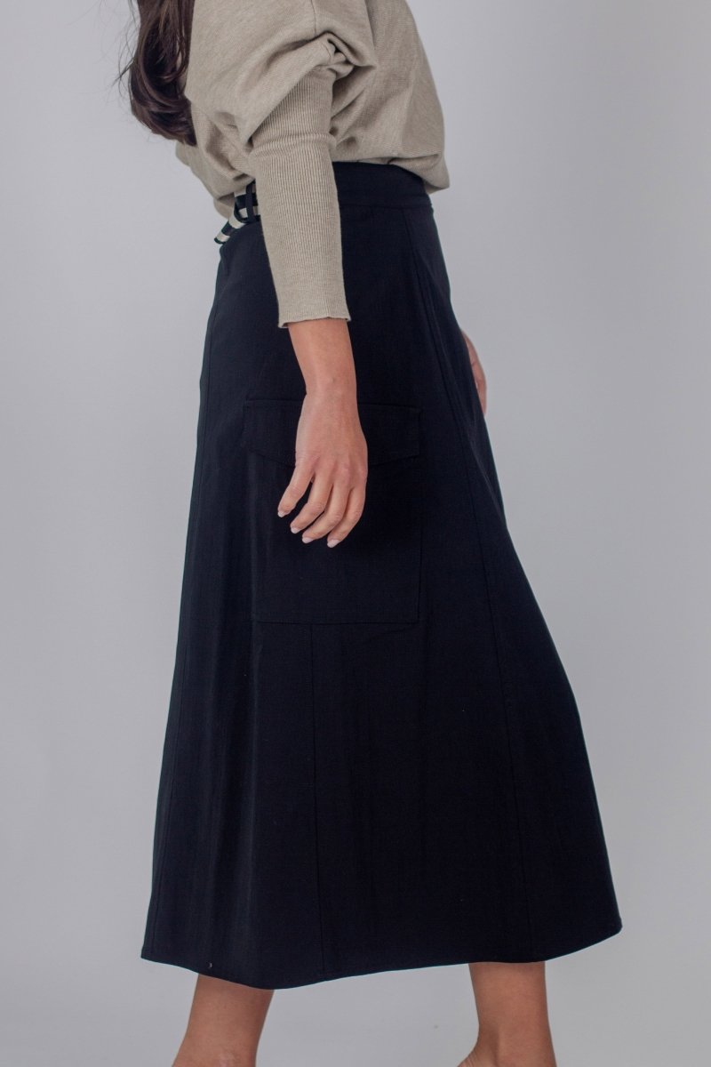 Posie Skirt (Black) - Skirt - Yakira Bella