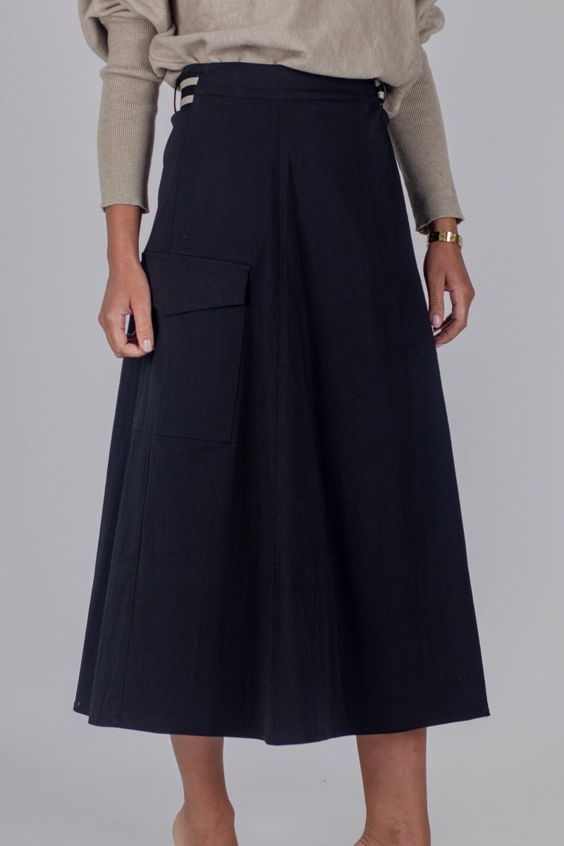 Posie Skirt (Black) - Skirt - Yakira Bella