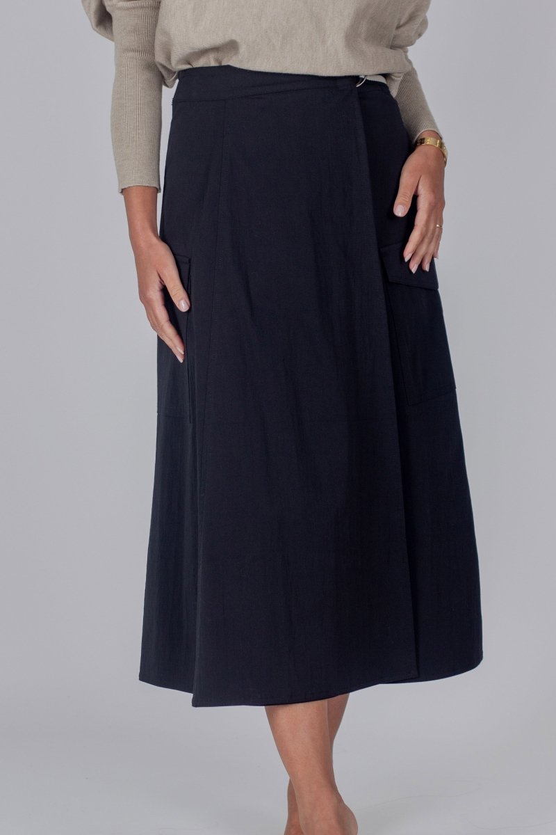 Posie Skirt (Black) - Skirt - Yakira Bella
