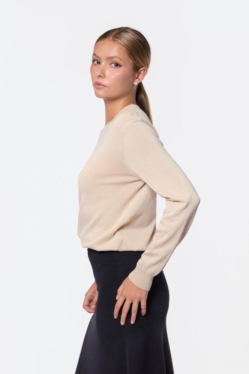 Priya Top (Beige) - Top - Yakira Bella