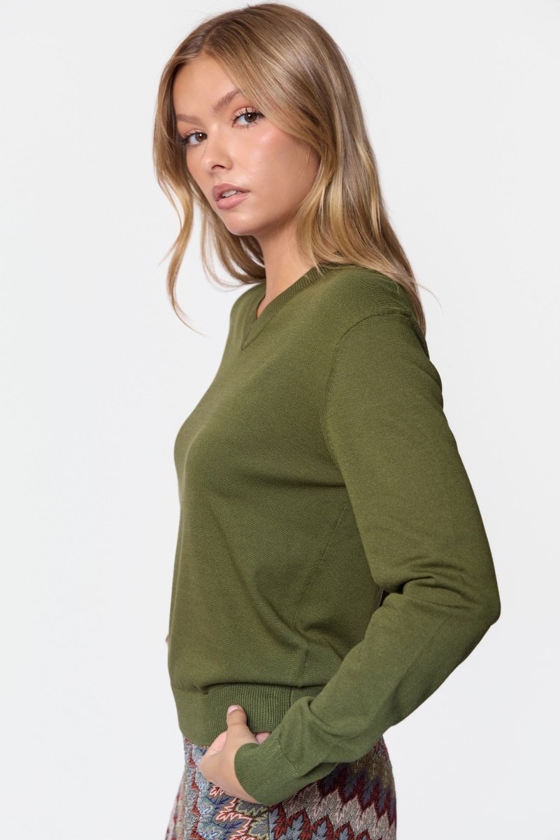 Priya Top (Olive) - Top - Yakira Bella