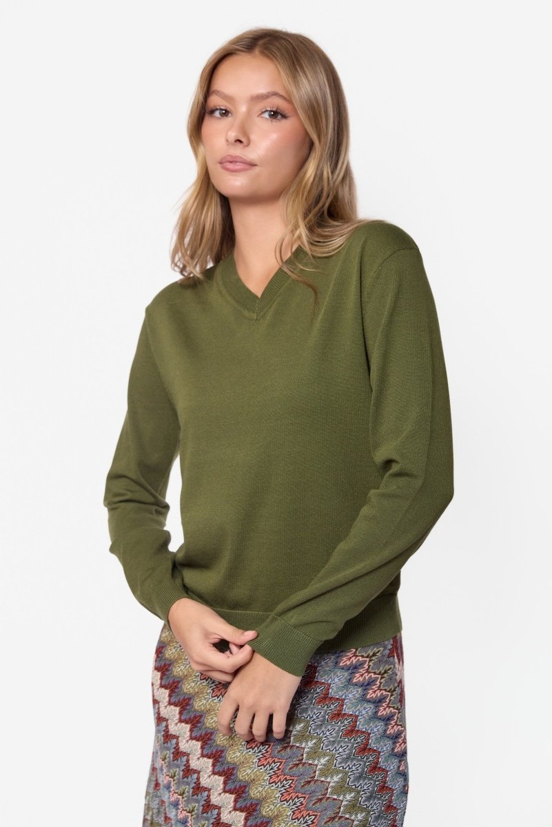 Priya Top (Olive) - Top - Yakira Bella