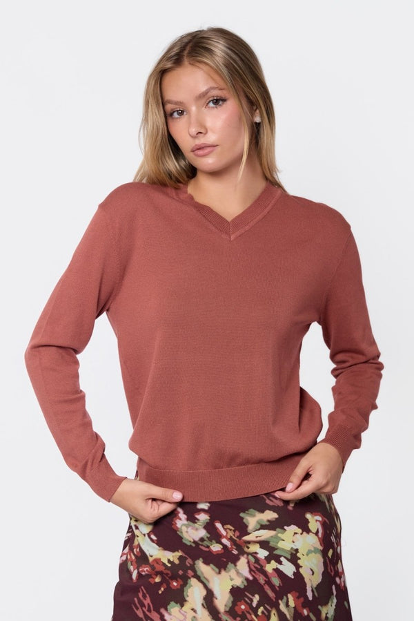 Priya Top (Rust) - Top - Yakira Bella