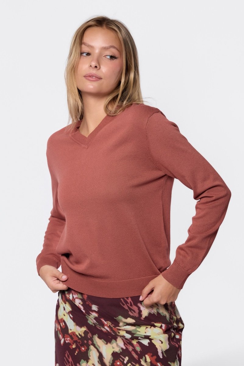 Priya Top (Rust) - Top - Yakira Bella