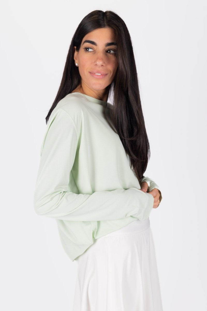 PROPEL TOP (LIGHT GREEN) - Top - Yakira Bella