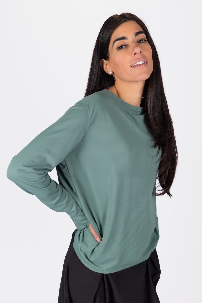 PROPEL TOP (SAGE) - Top - Yakira Bella