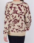 PULLOVER SWEATER (BROWN PATTERN) - Top - Yakira Bella