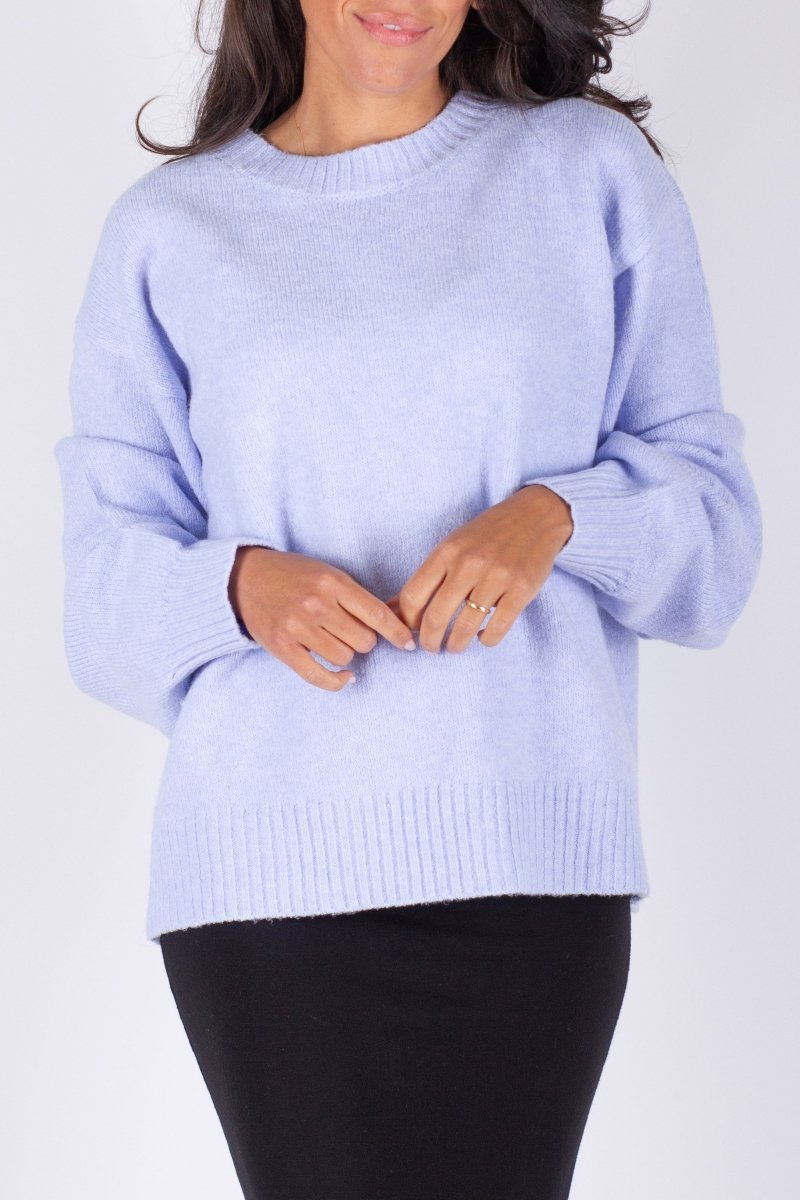 PULLOVER SWEATER (LILAC) - Top - Yakira Bella