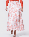 Rachel Skirt (Ivory Flower) - Skirt - Yakira Bella