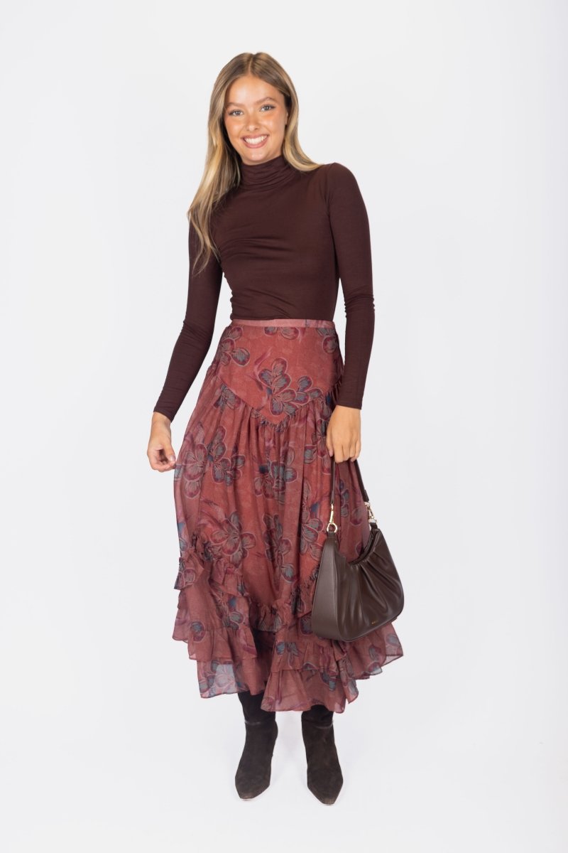 Ray Top (Brown) - Top - Yakira Bella