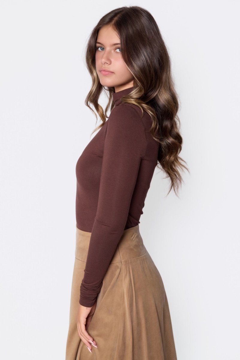 Ray Top (Dark Brown) - Top - Yakira Bella