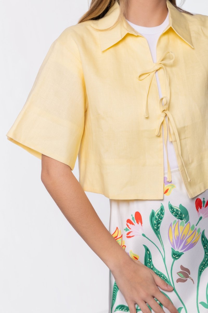 Raya Top (Butter Yellow) - Top - Yakira Bella