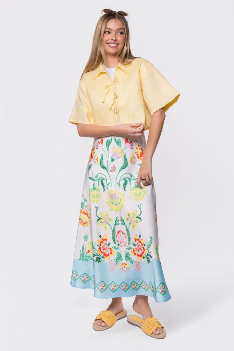 Raya Top (Butter Yellow) - Top - Yakira Bella