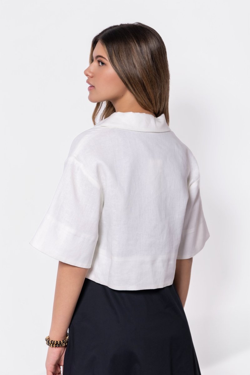 Raya Top (White) - Top - Yakira Bella