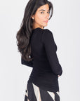 RAYMI TOP (Black) - Top - Yakira Bella