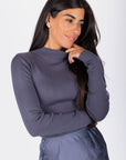 Rayne Top (Slate Blue) - Top - Yakira Bella