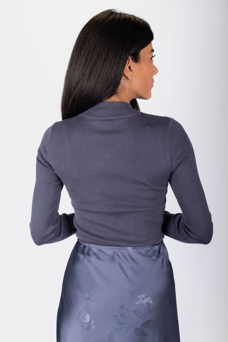 Rayne Top (Slate Blue) - Top - Yakira Bella