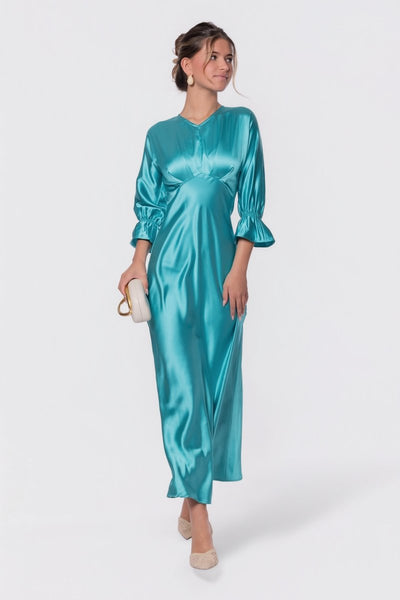 mint green silk dress WD1086,Mint green satin prom dresses,spaghetti straps silk satin long evening dress,sage green formal dresses Wonder Girl Online Store Powered by Storenvy