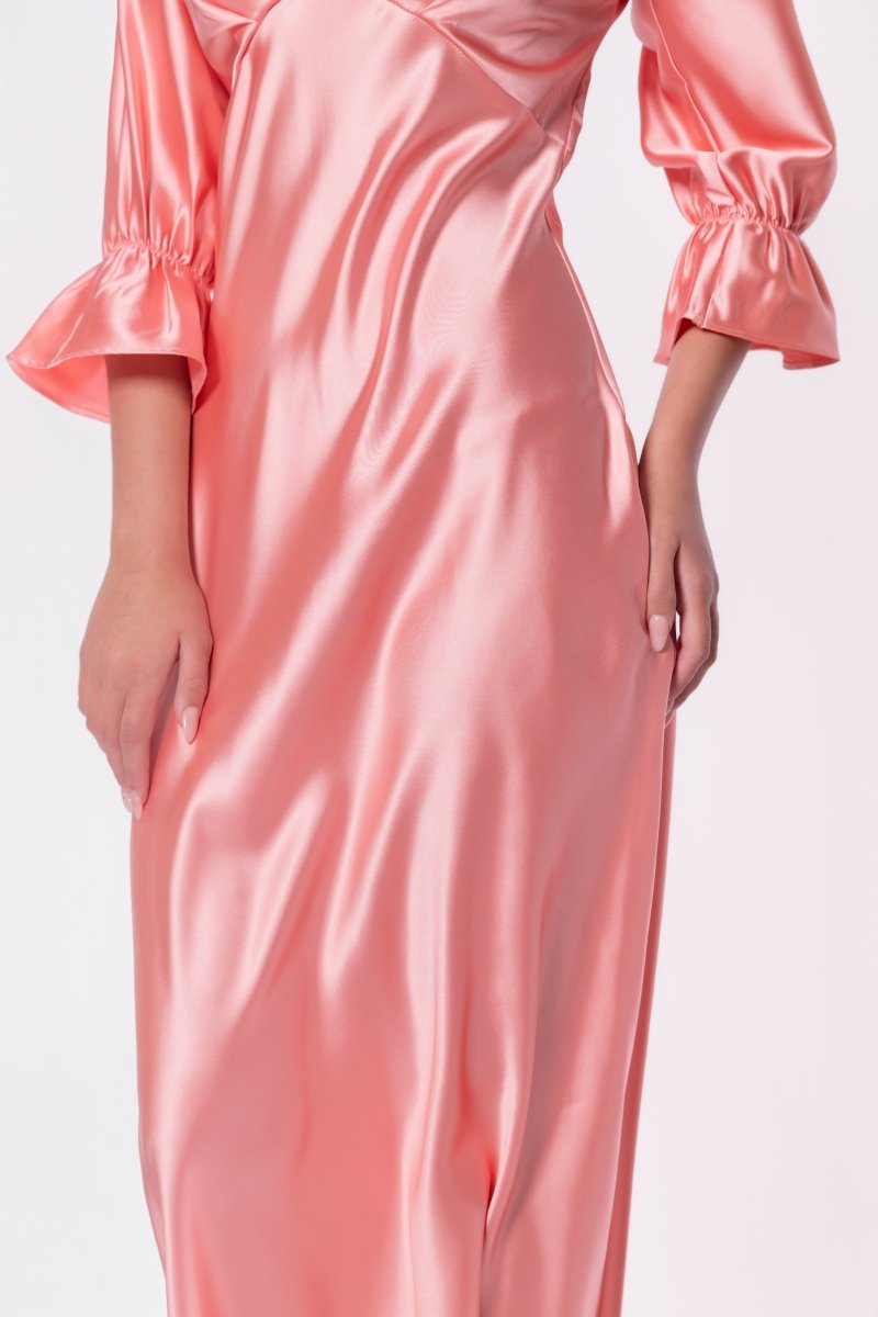 Rebecca Dress (Pink) - Dress - Yakira Bella