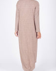 REESE DRESS LONG SLEEVE (BROWN) - Dress - Yakira Bella