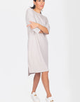 REESE DRESS (STONE) 37" - Dress - Yakira Bella