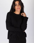 Reese Shirt (Black) - Top - Yakira Bella