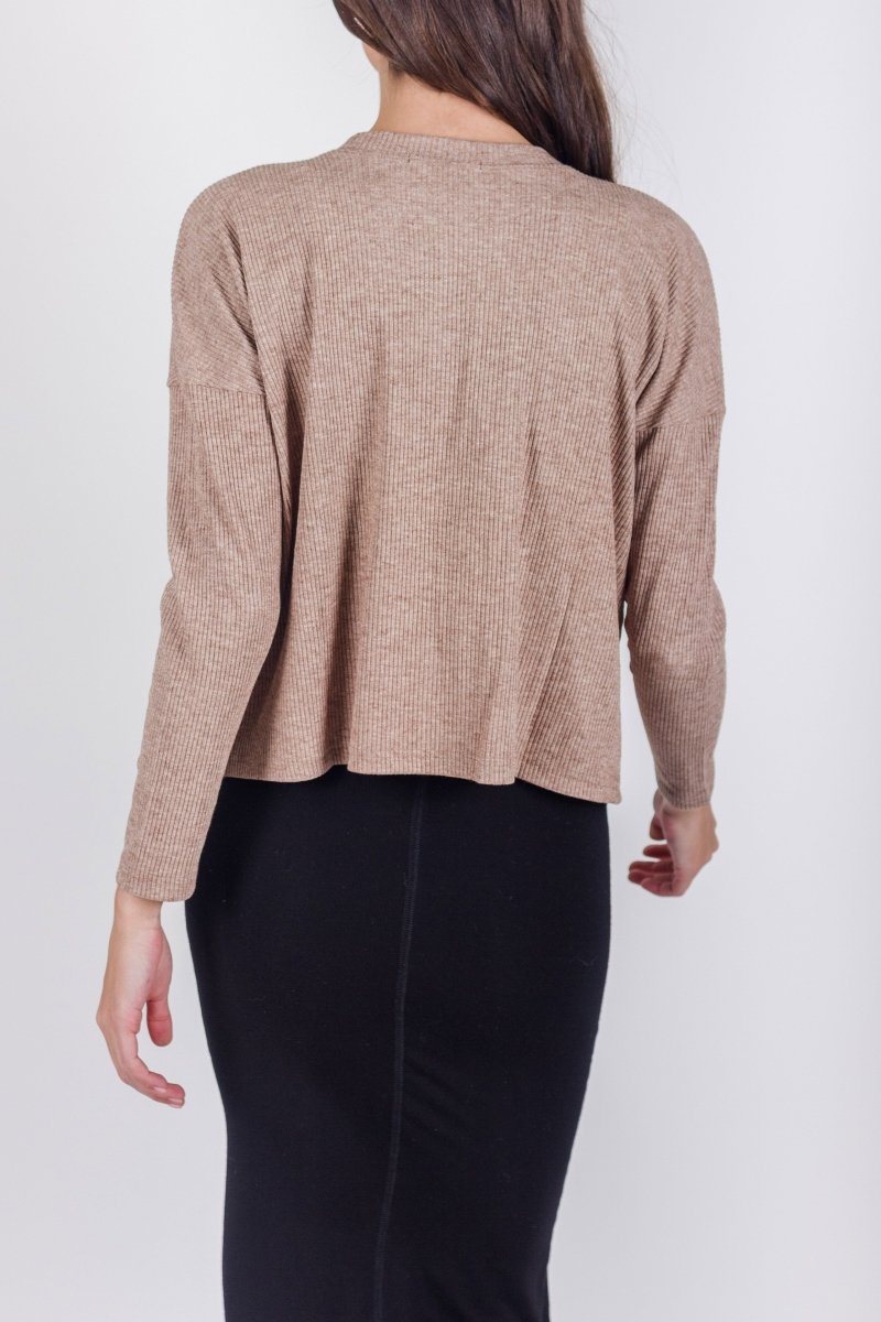 REESE SHIRT (BROWN) - Top - Yakira Bella